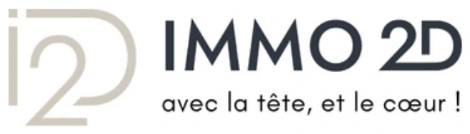 logo Immo 2D - avec la tête, et le cœur !